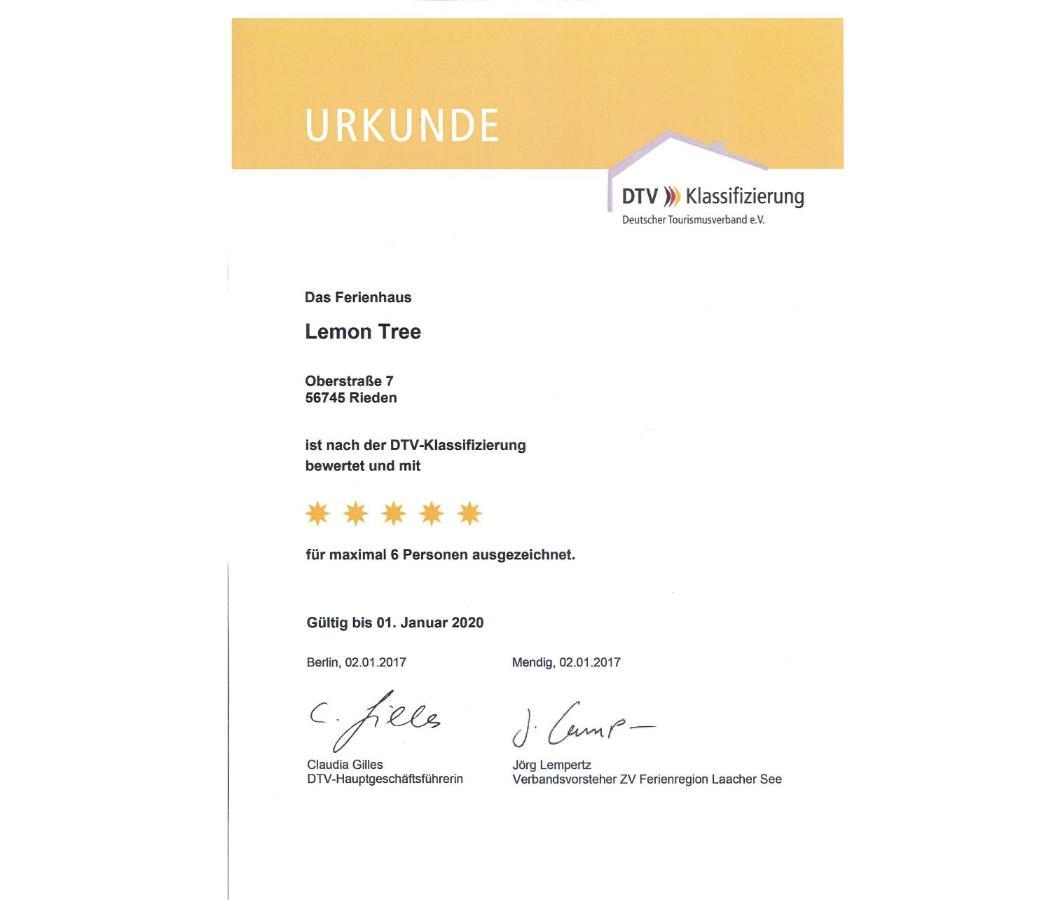 Ferienhaus Lemon Tree Rieden  Екстер'єр фото